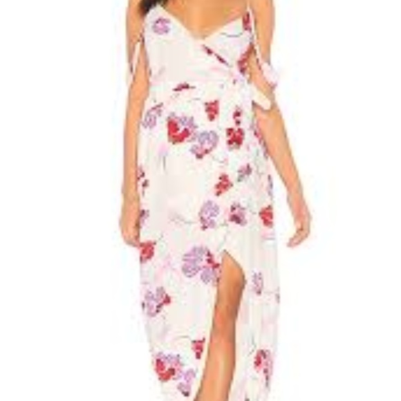 Bardot Floral Wrap Dress Bloomingdales Exclusive - Picture 4 of 4